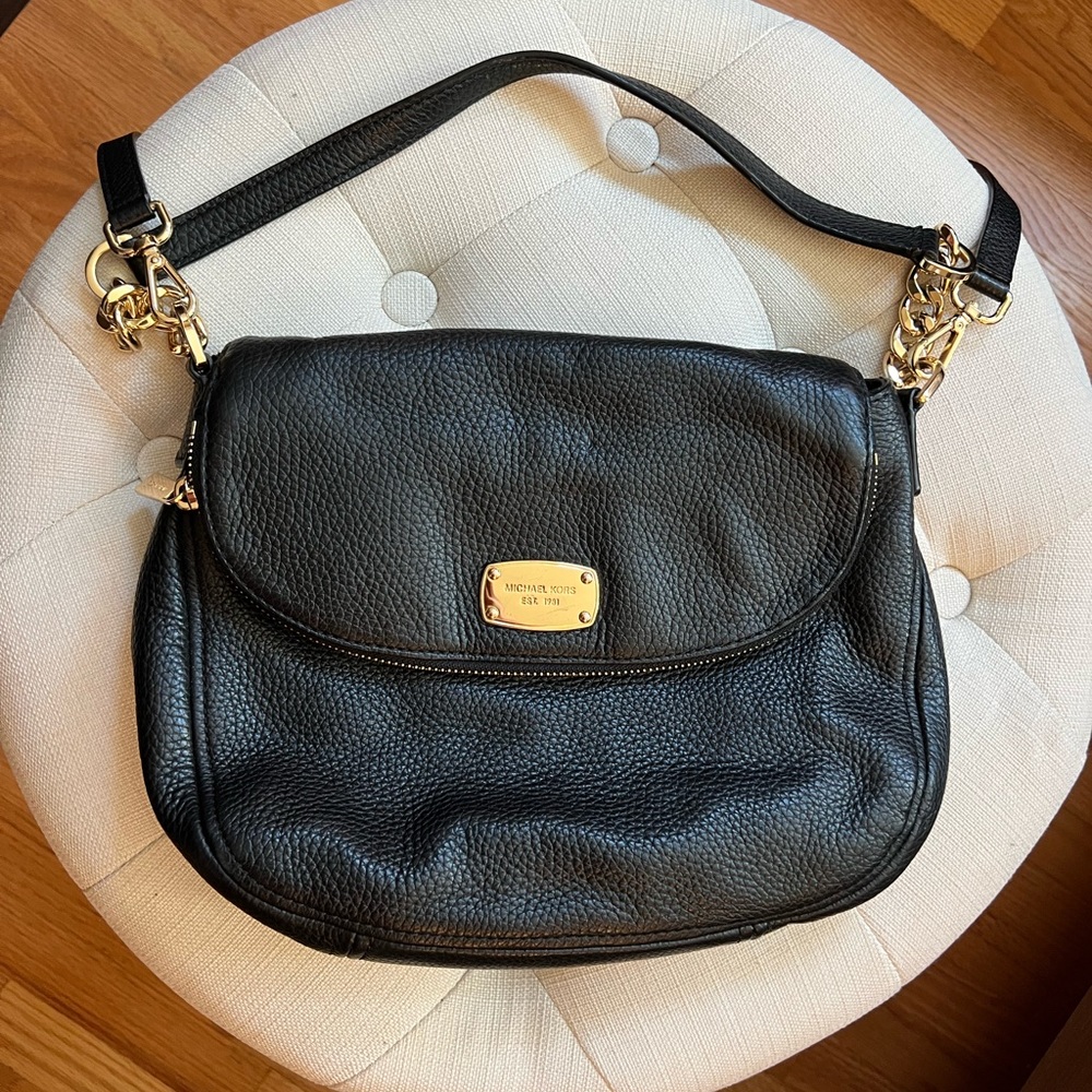 Michael Kors leather crossbody bag